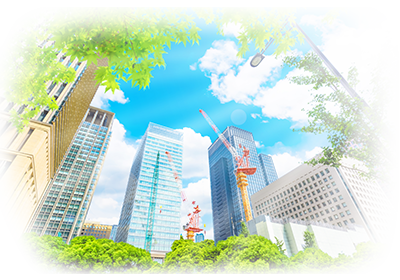 街並みのイラスト